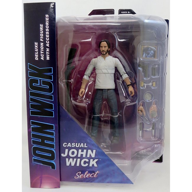 John Wick Select: Casual John Wick Chapter 2 Action Figure