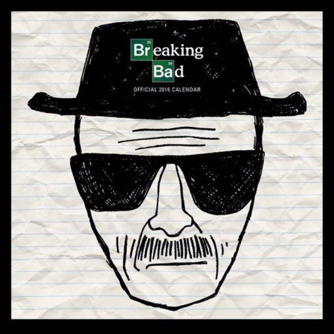 Pyramid International Breaking Bad Calendar 2016 *English Version*