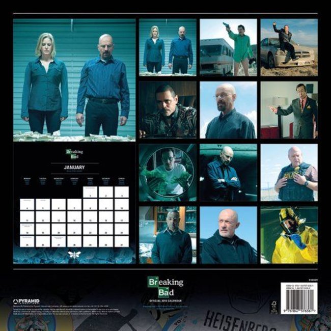 Breaking Bad Calendar 2016 *English Version*
