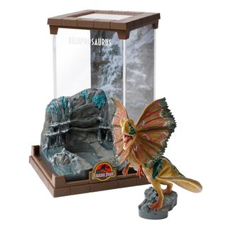 Noble Collection Jurassic Park Kreatur PVC Diorama Dilophosaurus 18 cm