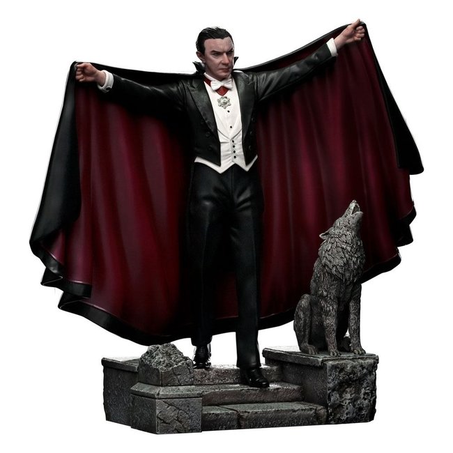 Iron Studios Universal Monsters Deluxe Art Scale Statue 1/10 Dracula 22 cm
