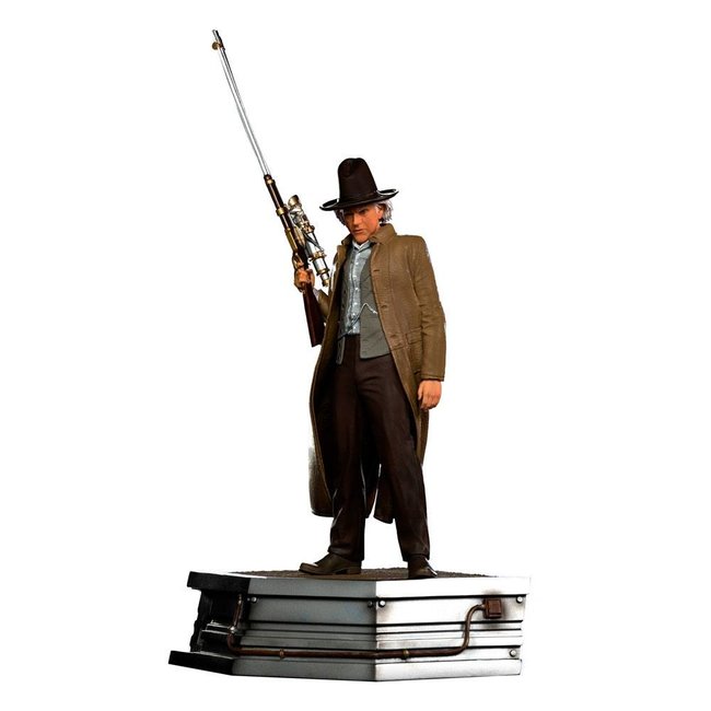 Iron Studios Zurück in die Zukunft III Art Scale Statue 1/10 Doc Brown 32 cm