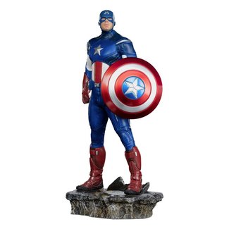 Iron Studios The Infinity Saga BDS Art Scale Statue 1/10 Captain America Battle of NY 23 cm