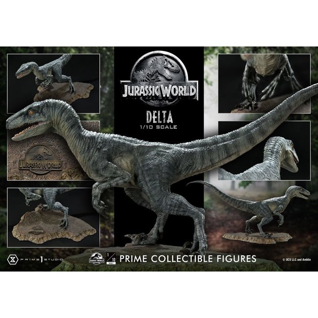 Jurassic World: Fallen Kingdom Prime Collectibles Statue 1/10 Delta 17 cm