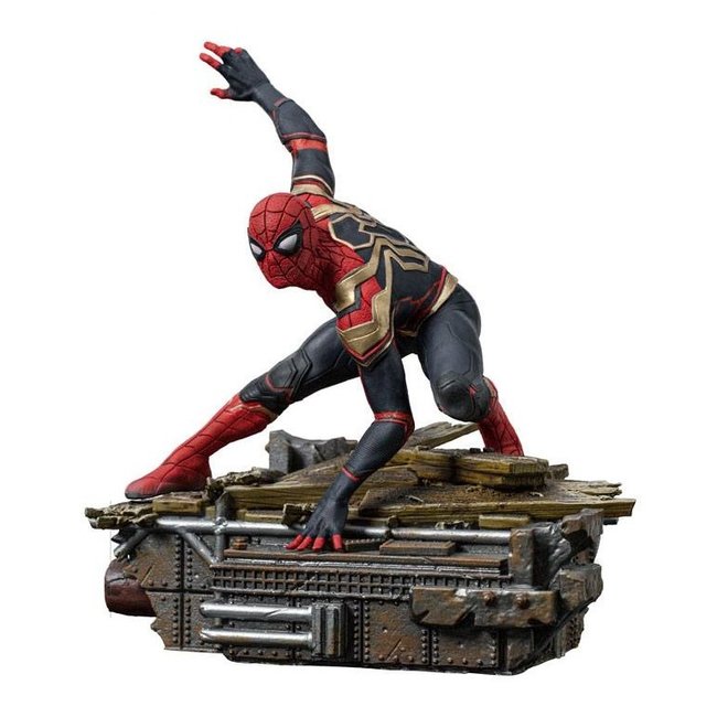 Iron Studios Spider-Man: No Way Home BDS Art Scale Deluxe Statue 1/10 Spider-Man Peter #1 19 cm