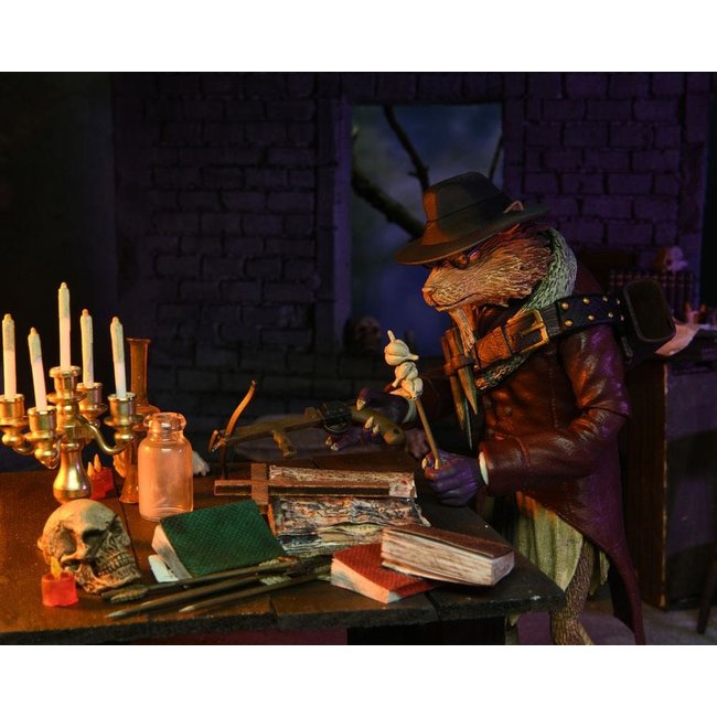 Universal Monsters x Teenage Mutant Ninja Turtles Action Figure Splinter as Van Helsing 18 cm