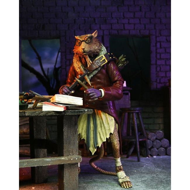 Universal Monsters x Teenage Mutant Ninja Turtles Action Figure Splinter as Van Helsing 18 cm