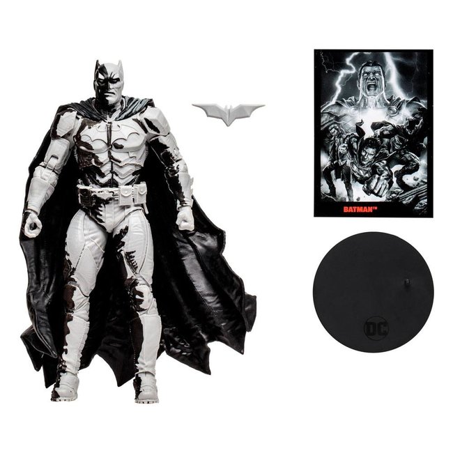 McFarlane DC Direct Actionfigur Black Adam Batman Line Art Variant (Gold Label) (SDCC) 18 cm