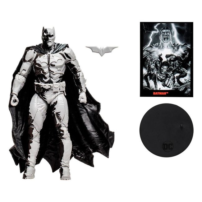 McFarlane Toys DC Direct Actionfigur Black Adam Batman Line Art Variant (Gold Label) (SDCC) 18 cm
