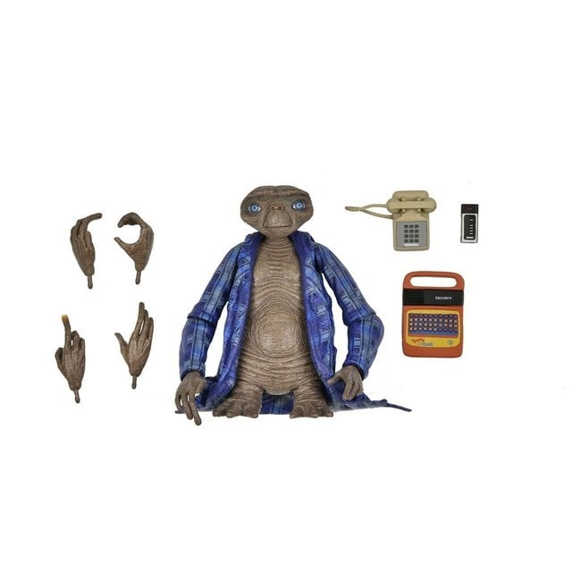 NECA  E.T. the Extra-Terrestrial: 40th Anniversary - Ultimate Telepathic E.T. 7 inch Action Figure