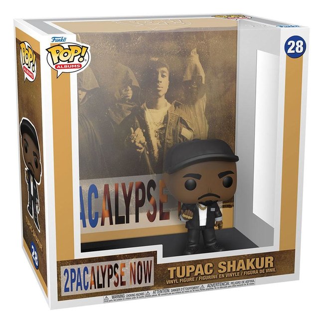 Tupac POP! Albums Vinyl Figure 2pacalypse Now 9 cm