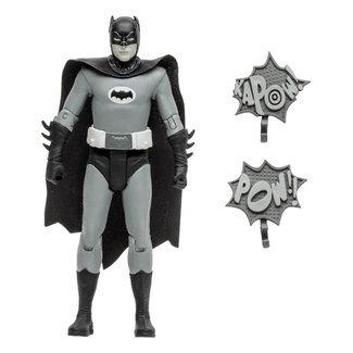 McFarlane DC Retro Action Figure Batman 66 Batman (Black & White TV Variant) 15 cm