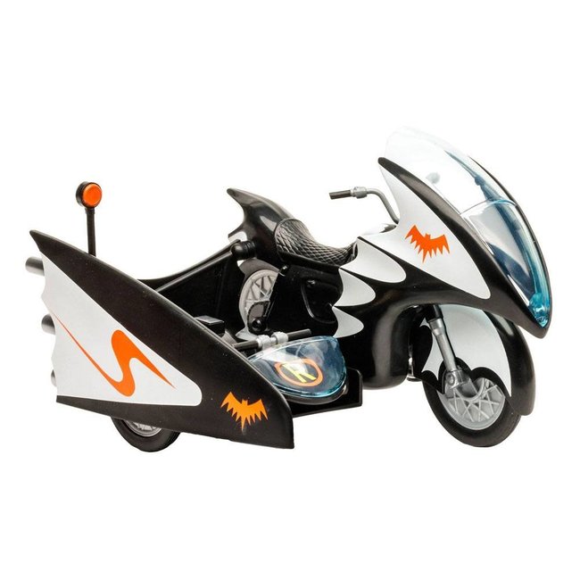 McFarlane DC Retro Vehicle Batcycle with Side Car