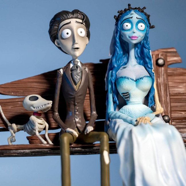 Corpse Bride PVC-Statue Zero Time to Rest