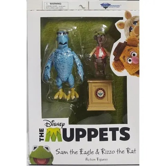 Die Muppets Select Actionfiguren 2er-Pack Sam der Adler & Rizzo die Ratte 13 cm