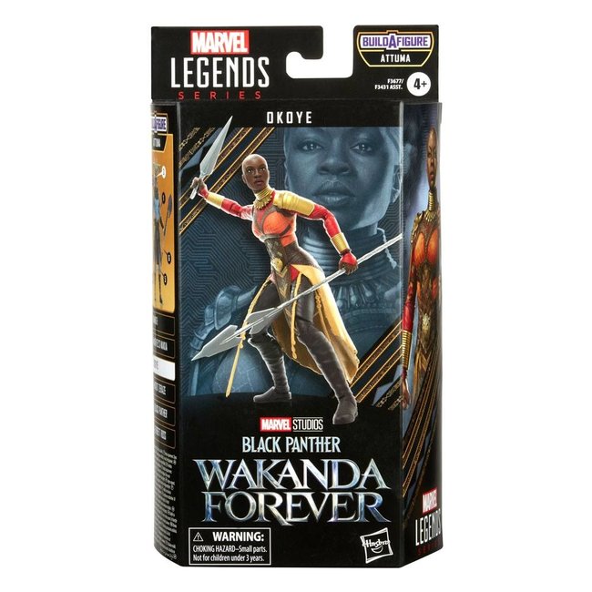 Black Panther: Wakanda Forever Marvel Legends Series Action Figure Attuma BAF: Okoye 15 cm