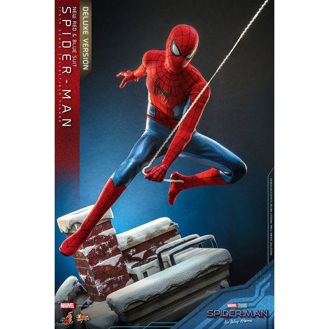 Spider-Man: No Way Home Movie Masterpiece Action Figure 1/6 Spider-Man (New Red and Blue Suit) (Deluxe Version) 28 cm