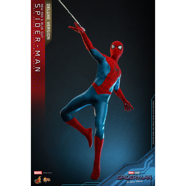 Spider-Man: No Way Home Movie Masterpiece Action Figure 1/6 Spider-Man (New Red and Blue Suit) (Deluxe Version) 28 cm