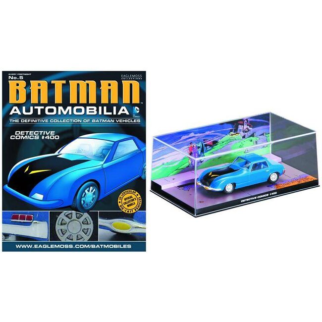 Batman Automobilia Collection Nr. 005 – Detective Comics Nr. 400 Batmobil Maßstab 1/43