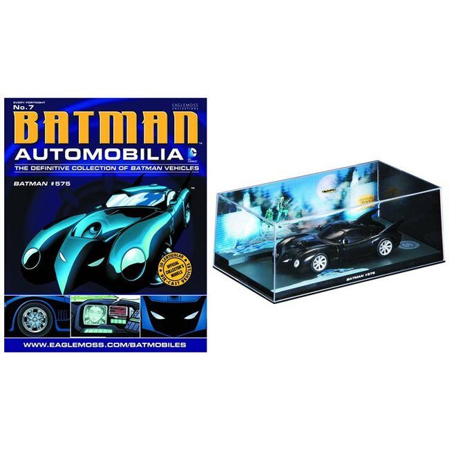 Batman Automobilia Collection #007 – Batman #575 Batmobil im Maßstab 1:43