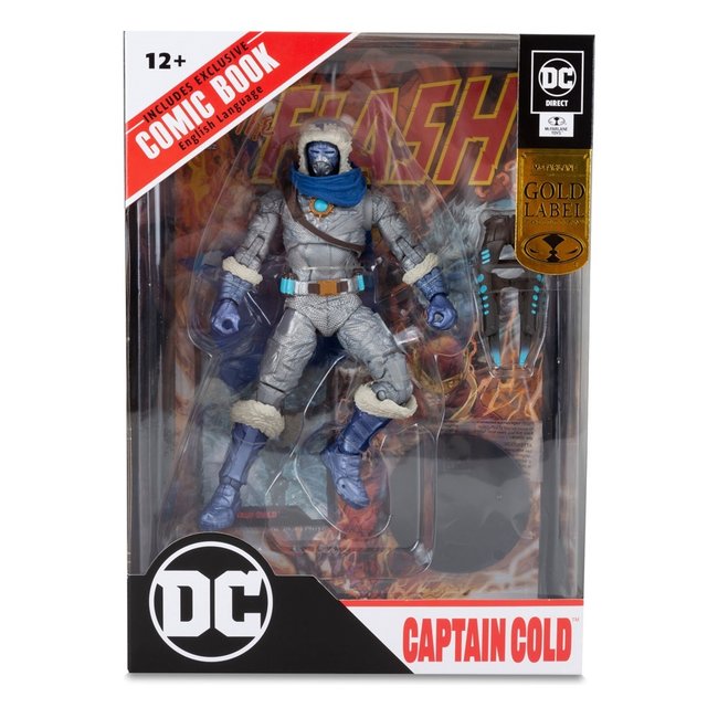 McFarlane DC Direct Action Figure Captain Cold Variant (Gold Label) (The Flash) 18 cm