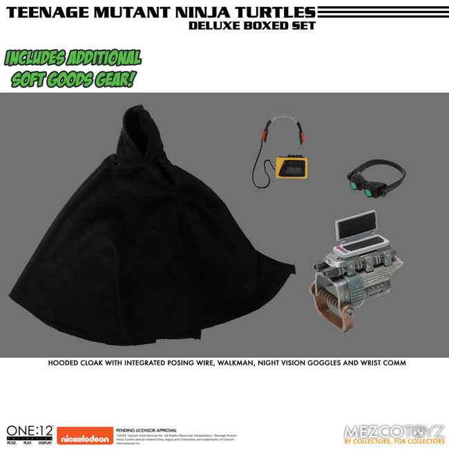 Teenage Mutant Ninja Turtles XL Actionfiguren Deluxe Box-Set 17 cm