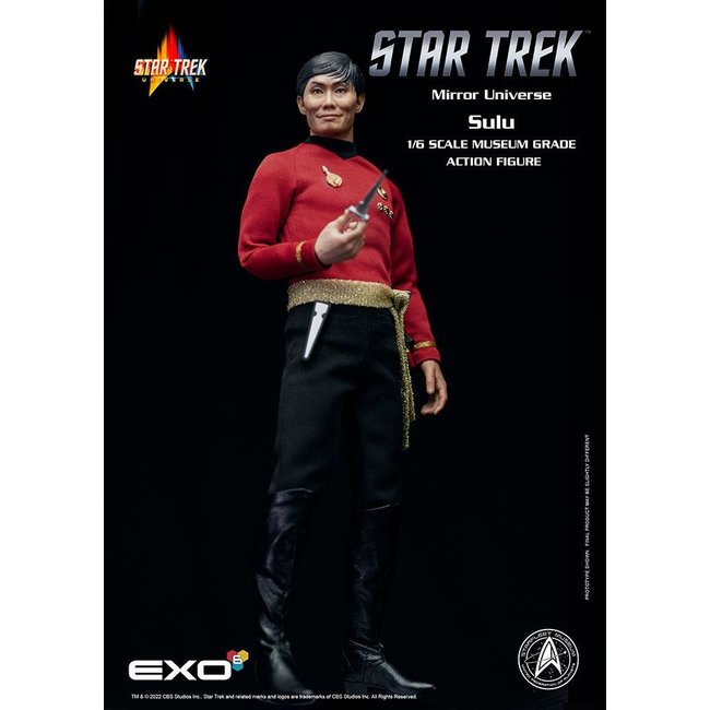 Star Trek: The Original Series Action Figure 1/6 Mirror Universe Sulu 28 cm