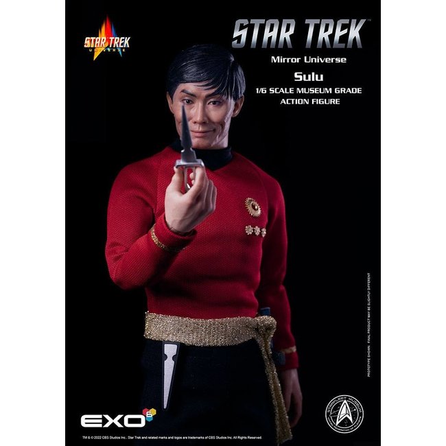 Star Trek: The Original Series Action Figure 1/6 Mirror Universe Sulu 28 cm