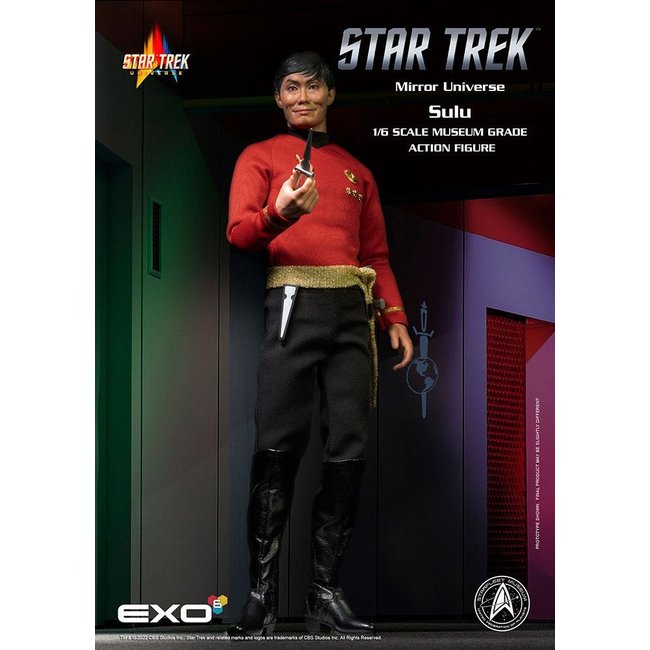 Star Trek: The Original Series Action Figure 1/6 Mirror Universe Sulu 28 cm