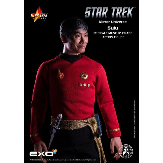 Star Trek: The Original Series Action Figure 1/6 Mirror Universe Sulu 28 cm
