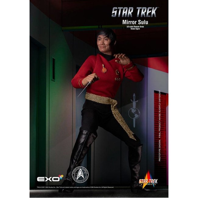 Star Trek: The Original Series Action Figure 1/6 Mirror Universe Sulu 28 cm