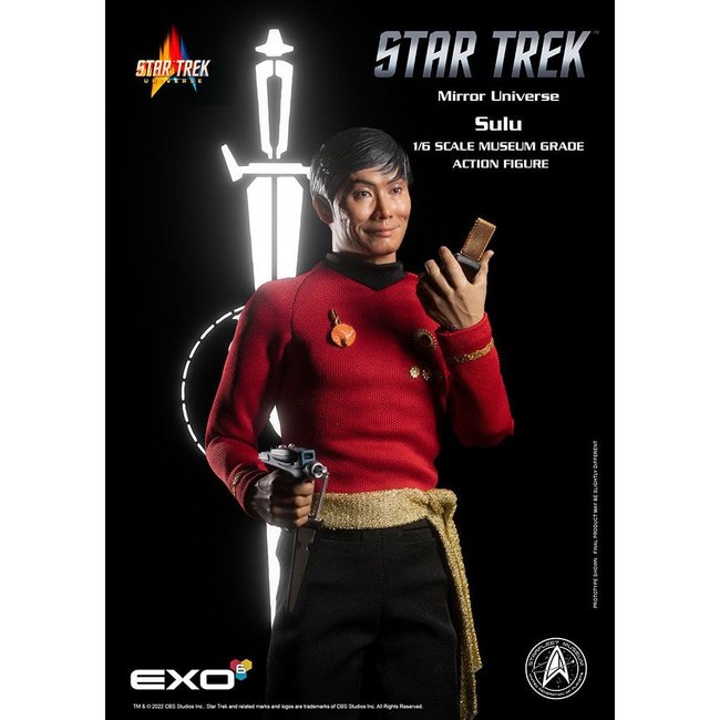 Star Trek: The Original Series Action Figure 1/6 Mirror Universe Sulu 28 cm