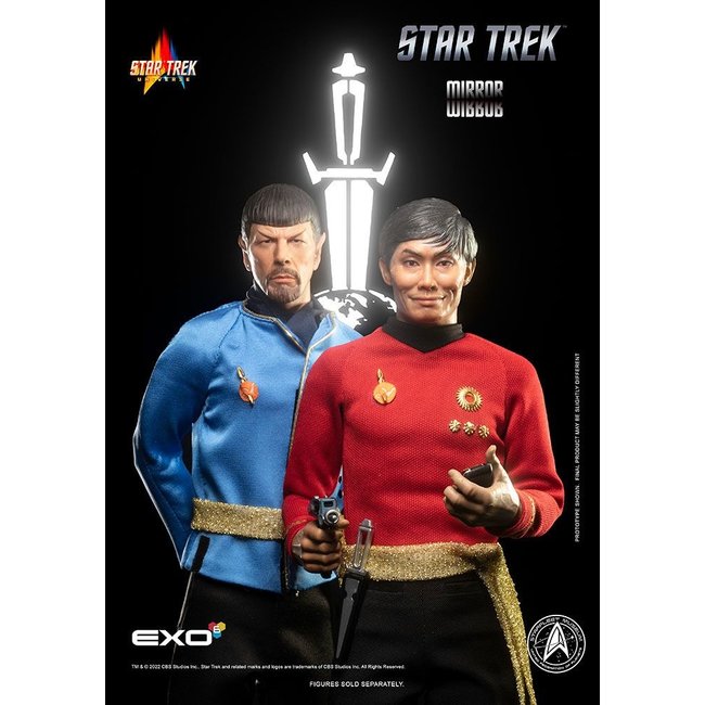 Star Trek: The Original Series Action Figure 1/6 Mirror Universe Sulu 28 cm