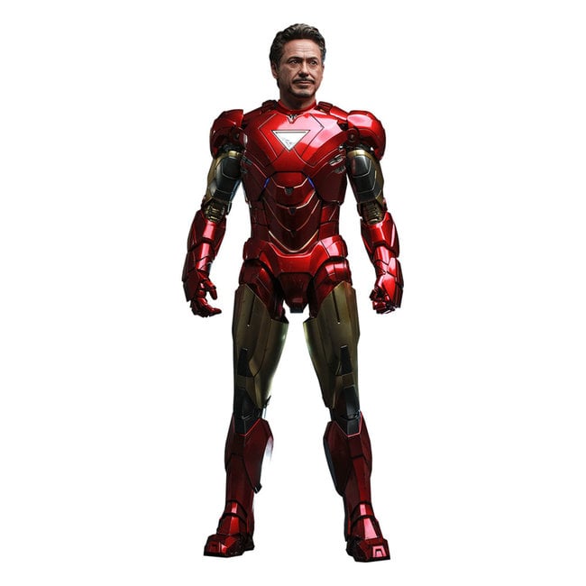 Hot Toys Marvel's The Avengers Movie Masterpiece Diecast Action Figure 1/6 Iron Man Mark VI (2.0) 32 cm