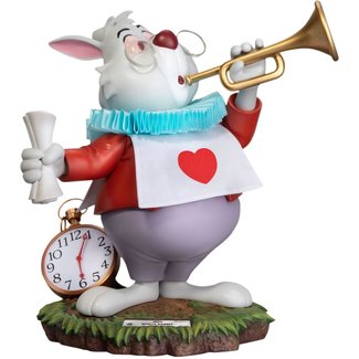 Beast Kingdom Toys Alice im Wunderland Master Craft Statue Das weiße Kaninchen 36 cm