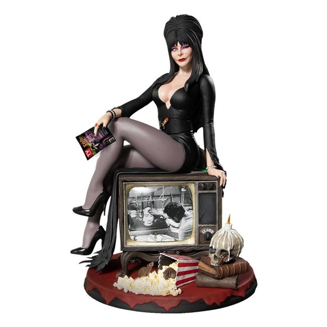 Elvira Mistress of the Dark Static-6 PVC Statue 1/6 Elvira 28 cm