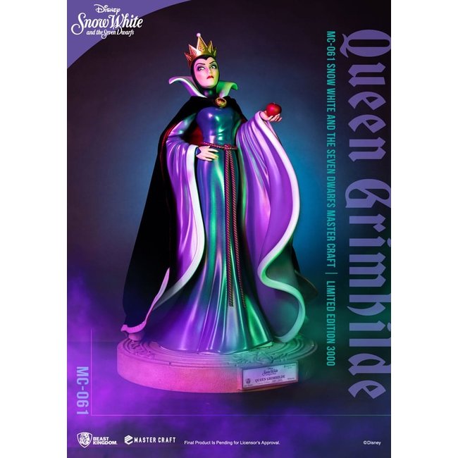 Beast Kingdom Disney Snow White and the Seven Dwarfs Master Craft Statue Queen Grimhilde 41 cm