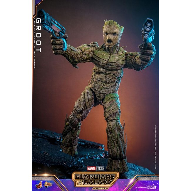 Guardians of the Galaxy Vol. 3 Movie Masterpiece Actionfigur 1/6 Groot 32 cm