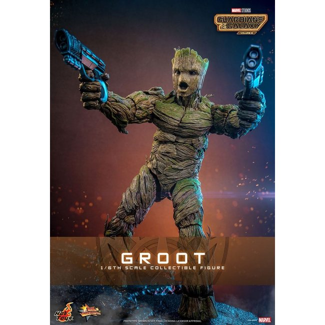 Guardians of the Galaxy Vol. 3 Movie Masterpiece Actionfigur 1/6 Groot 32 cm