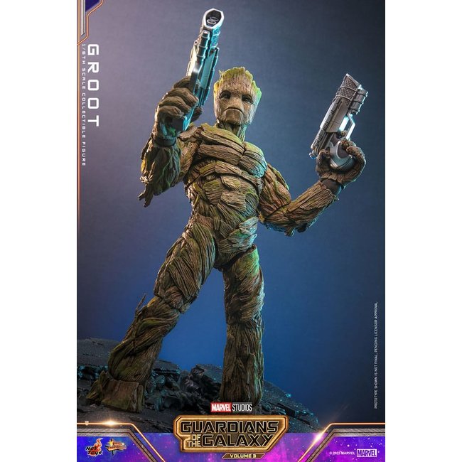 Guardians of the Galaxy Vol. 3 Movie Masterpiece Actionfigur 1/6 Groot 32 cm