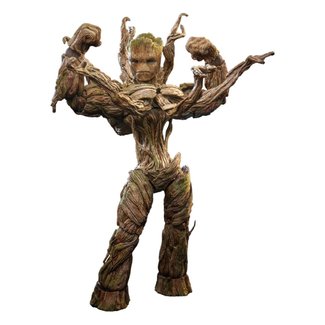 Hot Toys Guardians of the Galaxy Vol. 3 Movie Masterpiece Action Figure 1/6 Groot (Deluxe Version) 32 cm