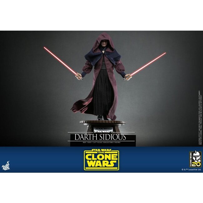 Star Wars: The Clone Wars Action Figure 1/6 Darth Sidious 29 cm