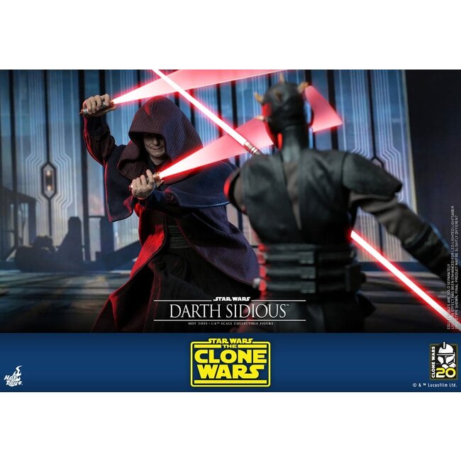 Star Wars: The Clone Wars Action Figure 1/6 Darth Sidious 29 cm
