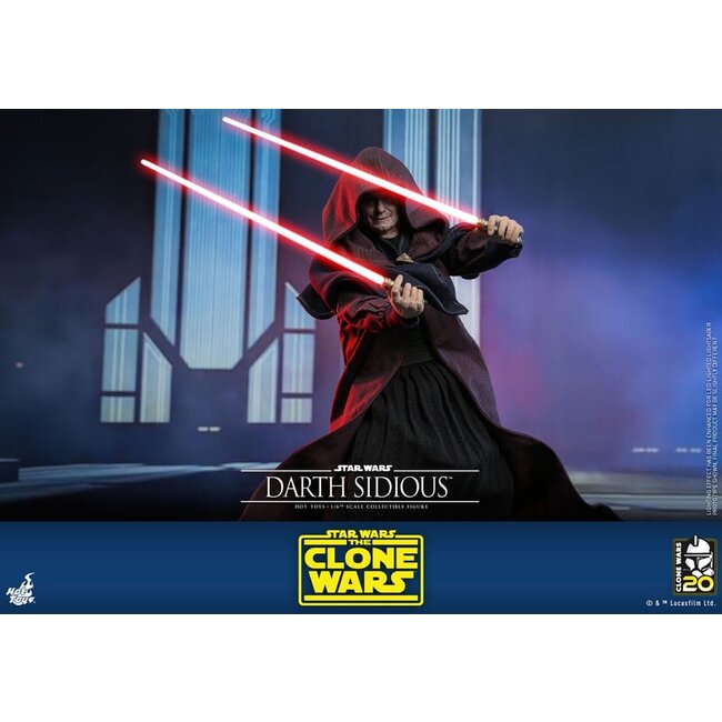 Star Wars: The Clone Wars Action Figure 1/6 Darth Sidious 29 cm