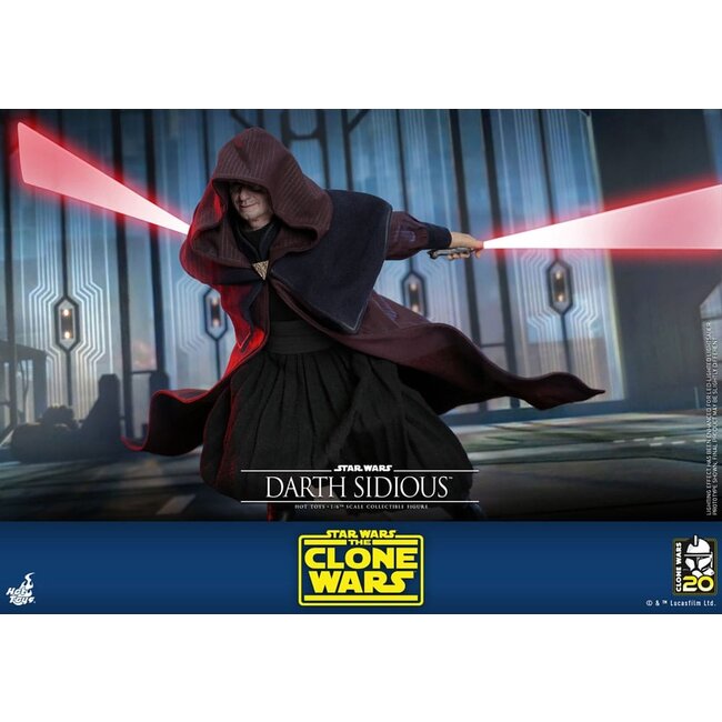 Star Wars: The Clone Wars Action Figure 1/6 Darth Sidious 29 cm