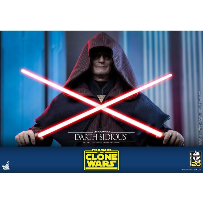 Star Wars: The Clone Wars Action Figure 1/6 Darth Sidious 29 cm