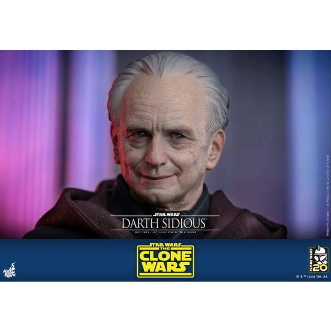 Star Wars: The Clone Wars Action Figure 1/6 Darth Sidious 29 cm