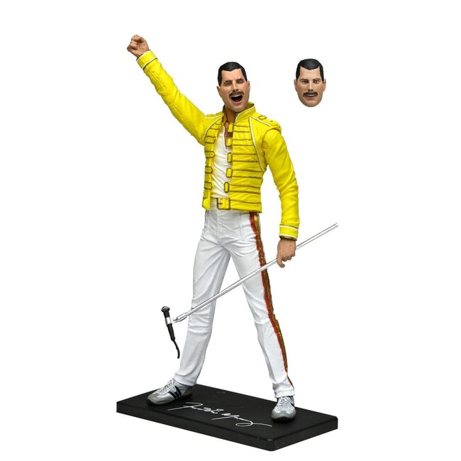 Freddie Mercury Actionfigur Freddie Mercury (Gelbe Jacke) 18 cm