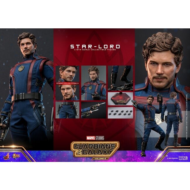 Guardians of the Galaxy Vol. 3 Movie Masterpiece Action Figure 1/6 Star-Lord 31 cm