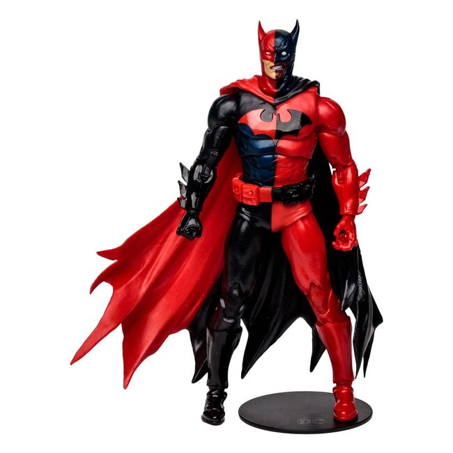 DC Multiverse Actionfigur Two-Face als Batman (Batman: Reborn) 18 cm